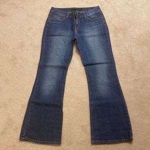 Calvin Klein size 8 womens flare Jeans